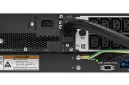 Alternative view of APC SURT1000RMXLI Smart-UPS RT1000VA / 900W 3U Lithium-Ion batteries Standby time 31 minutes for 100%, 5 years warranty