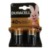 Алкална батерия DURACELL C LR-14 /2 бр. в опаковка/ 1.5V