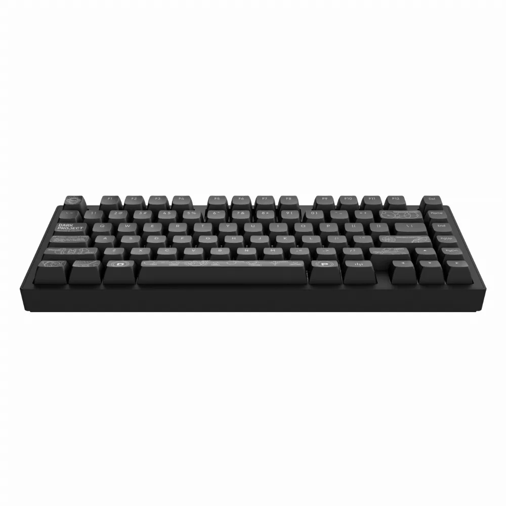 Геймърскa безжична клавиатура Dark Project ALU81A Terra Nova Black RGB - Image 2