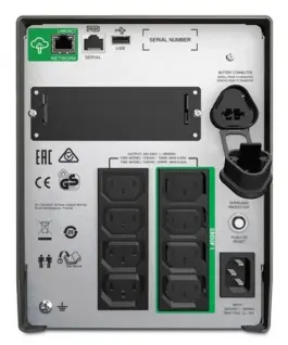 Alternative view of APC Uninterruptible захранващ блок SMT1000IC 1kV A/600W Tower SmartConne