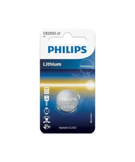 Philips Battery Lithium 3.0V coin 1pcs blister (20.0 x 3.2) CR2032