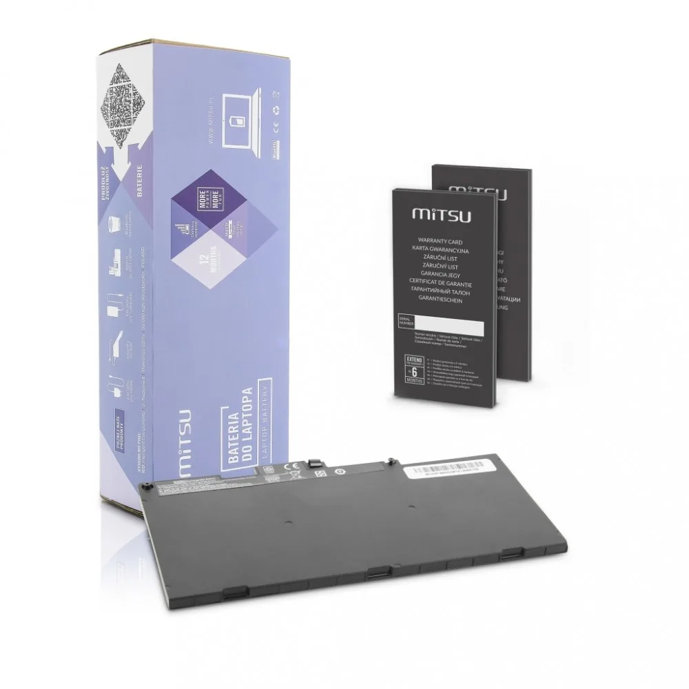 Mitsu Battery for HP EliteBook 840 850 755 G3 4000 mAh (46.5 Wh) 11.4 Volt