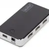 Digitus HUB 7-port USB2.0 incl. захранващ блок черен