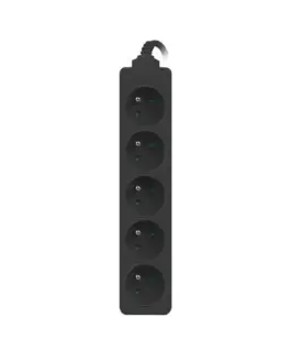 Lanberg Power strip for UPS 1.5 m черен 5XPL