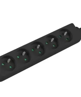 Lanberg Power strip for UPS 1.5 m черен 5XPL