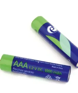 Alternative view от Gembird Rechargeable battery Ni-MH AAA 1000 mAh/2-pack/blister