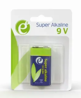 Gembird Battery alkaline 9 V 6LR61 blister