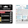 Esperanza Rechargeable Batteries AA 2600mAh черен 2 PCS