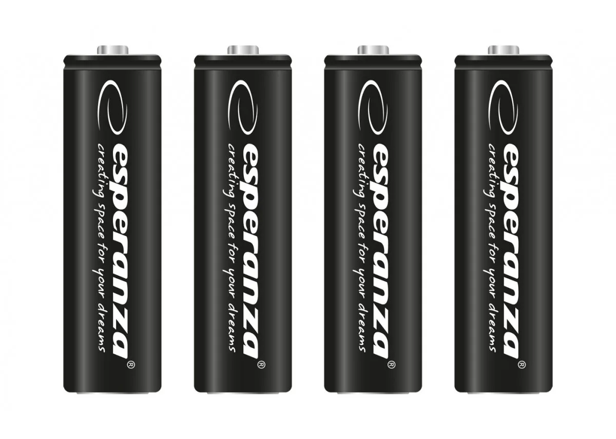 Esperanza Rechargeable Batteries AA 2600mAh 4pcs - Image 2