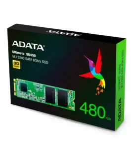 Alternative view of Adata SSD Ultimate SU650 480GB M.2 TLC 3D 2280 SATA
