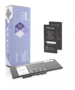 Mitsu Battery for Dell Latitude E5470 E5570 6000 mAh (46 Wh) 7.4 - 7.6 Volt