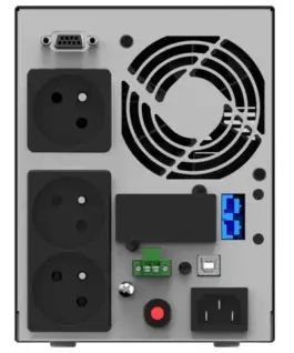 Alternative view of PowerWalker UPS On-Line 1000VA AT 3xFR Out, USB/RS-232 LC