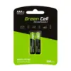 Green Cell Rechargeable Batteries 2x AAA HR03 800mAh