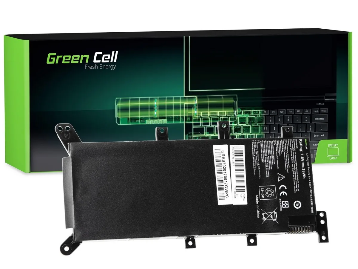 Green Cell Battery for Asus R556 76V 4000mAh