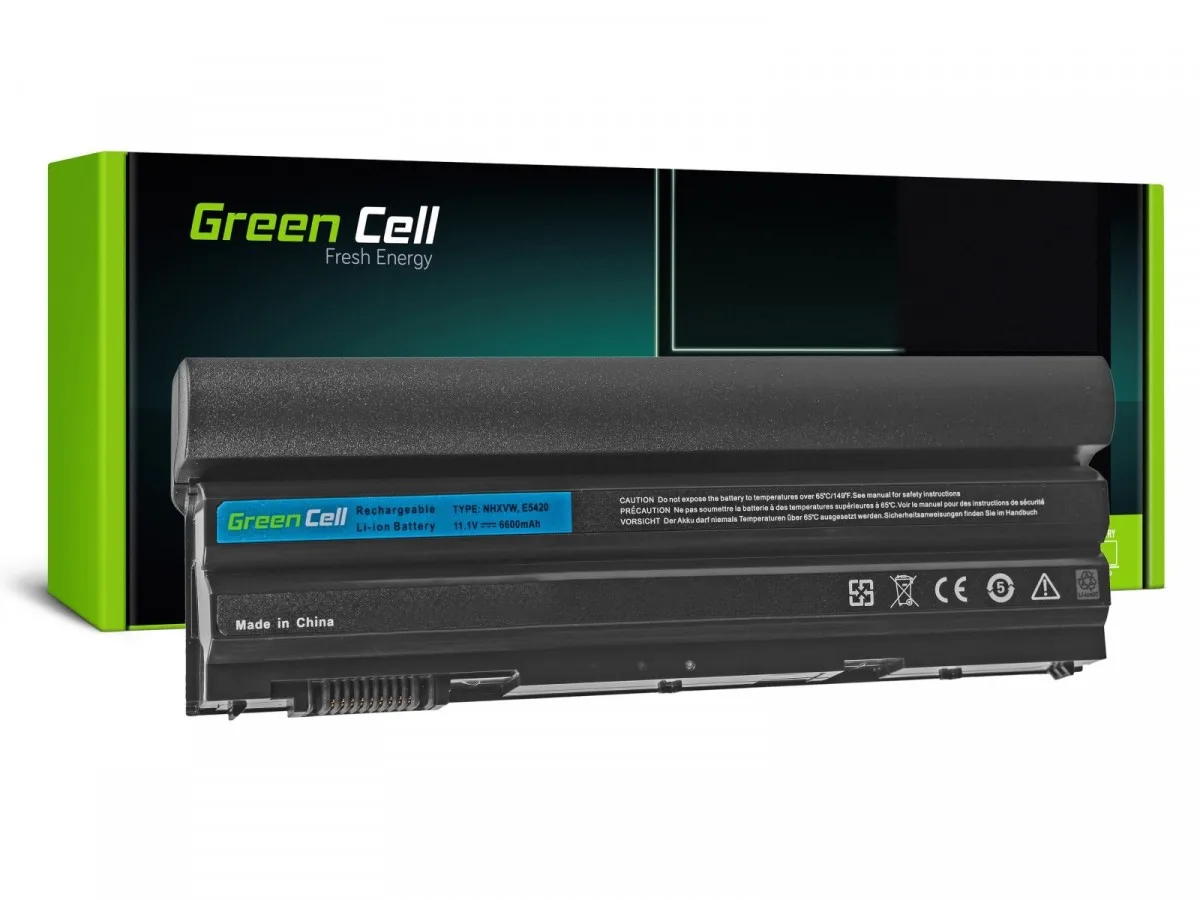 Green Cell Battery for Dell E5520 111V 6600mAh
