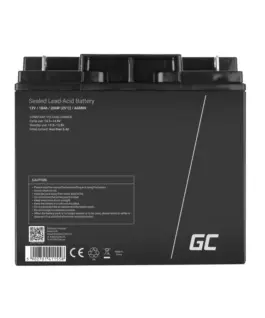 Alternative view of Green Cell Battery AGM GC 12V 18Ah
