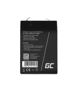 Green Cell Battery AGM GC 6V 5Ah