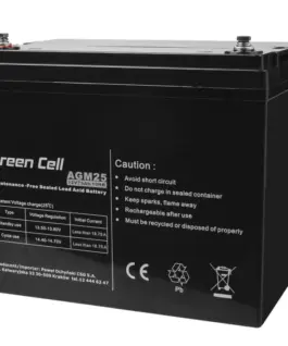 Alternative view of Green Cell Battery AGM GC 12V 75Ah