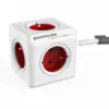 Allocacoc PowerCube Extended 15m 2300 червен