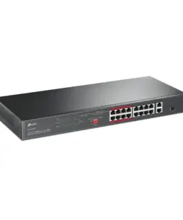 Alternative view of TP-LINK TP-Link SL1218P switch 16xFE PoE+ 2xGb 1xSFP
