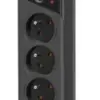 Armac Power strip Z5 3m 5x230V 10A Z5/30/CZ черен