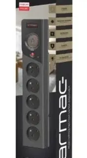 Alternative view of Armac Power strip Z5 5m 5x230V 10A Z5/50/CZ черен