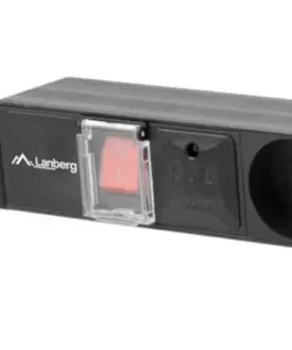 Lanberg Surge protector Rack PDU 19 1U 16A 7X 230V PL 2m черен
