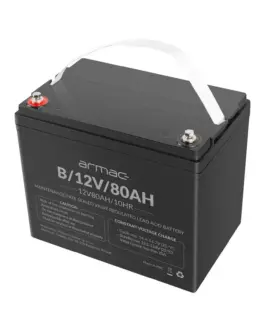 Alternative view of Armac Battery 12v agm 12v 80ah universal B/12V/80AH