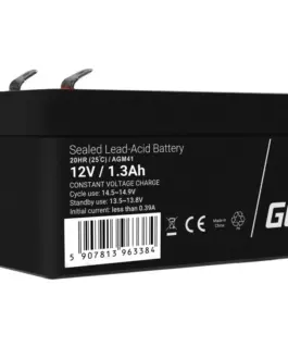 Green Cell Battery AGM VRLA 12V 1.3Ah