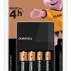 Duracell зарядно CEF27 + 2xAA/LR6 + 2xAAA/LR4