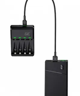 Alternative view от Green Cell Vitalзарядно зарядно 4x Batteries AA 2000mAh