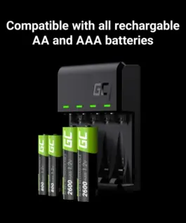 Green Cell GC Vitalзарядно зарядно 4x AAA / HR03 800mAh