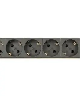 Gembird разклонител за шкаф (PDU), 8 gniazd typ Schuko, 1U, 16A, щепсел Schuko 3m - Image 3