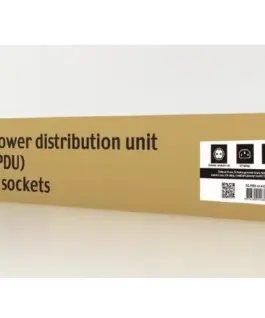 Gembird разклонител за шкаф (PDU), 8 gniazd typ Schuko, 1U, 10A, щепсел C14 3m - Image 3