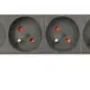 Gembird разклонител за шкаф (PDU) 8 gniazd FR 1U 10A щепсел C14 3m