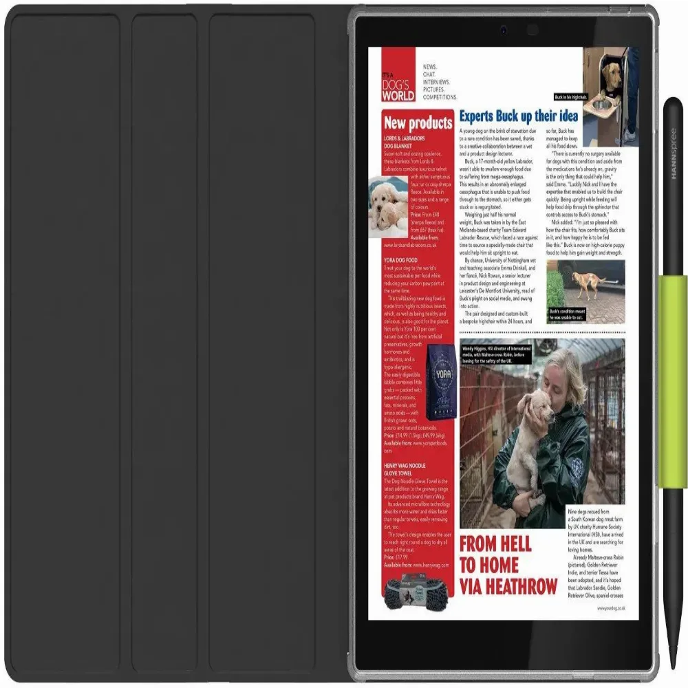 Таблет и четец Hannspree Lumo Paper 7.8", 64 GB, в комплект с калъф Smart Folio - Image 4