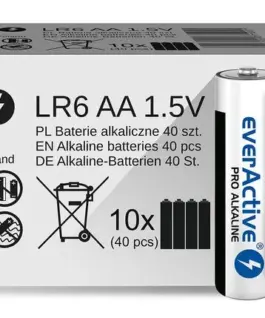 Alternative view от everActive BATTERIES LR6/AA PRO AL KALINE SHRINK 4 PCS