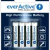 everActive BATTERIES LR03/AAA PRO ALKALINE BLISTER 4 PCS