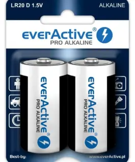 everActive BATTERIES LR20/D PRO AL KALINE BLISTER 2 PCS