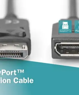 Digitus DisplayPort1.2 кабел 2m DP/DP M/F