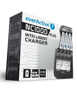 Alternative view от everActive BATTERY зарядно NC-1000 PLUS