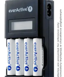 everActive BATTERY зарядно NC-450 черен EDITION
