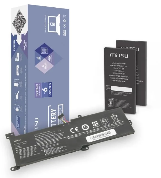 Mitsu Battery for Lenovo IdeaPad 320 4050 mAh (30 Wh) 7.4 - 7.6 Volt
