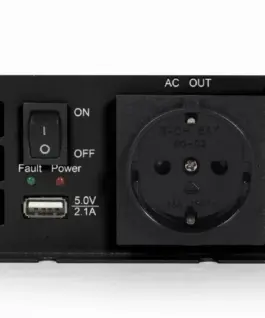 Alternative view of Gembird Car power inverter 12V 500W