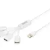 Digitus USB2.0 кабел Hub 4xUSB A /F - 1xUSB A/M passive
