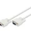Digitus RS232 кабел за връзка 1: 1 type DSUB9 / DSUB9 M / M бежов 2m