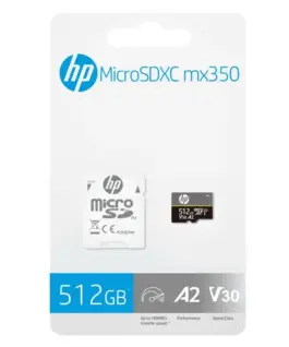 HP Inc. памет card MicroSDXC 512GB HFUD512-MX350