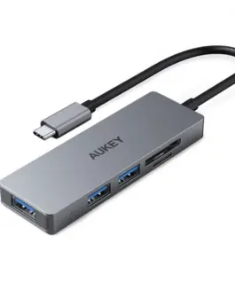 AUKEY AUKEY CB-C63 aluminium HUB USB-C Ultra Slim 4i