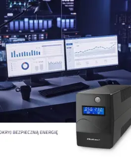 Qoltec Uninterrupitible захранващ блок