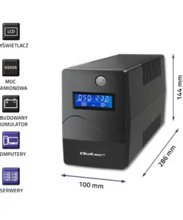 Qoltec Uninterrupitible захранващ блок